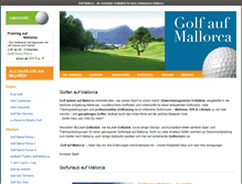 Tablet Screenshot of golfplaetze-mallorca.de